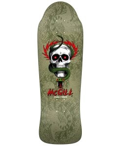 Powell Peralta Bones Brigade 13th Series Mike McGill Reissue Deck 9.94″ x 30.43″ OLIVE