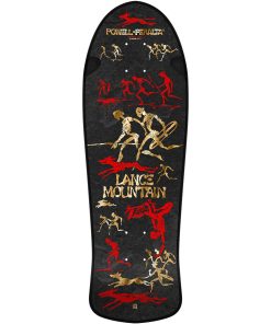 Powell Peralta Bones Brigade 16th Series Lance Mountain Reissue Deck 9.90″ x 30.67″ GOLD