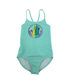 Body Glove Girl’s Light Blue One Piece Bathing Suit / Various Sizes