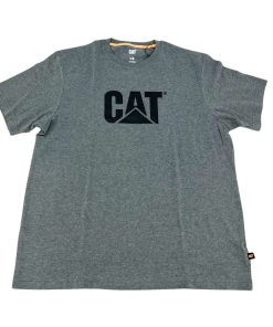CAT Men’s Grey Short Sleeve T-Shirt / Various Sizes