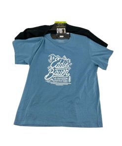 Eddie Bauer Men’s Blue & Black 2 Pack T-Shirts / Various Sizes
