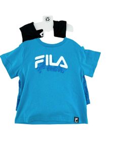 Fila Boy’s Black & Blue 3 Piece Summer Clothing Set / Size 4T