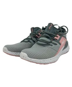 Fila Women’s Grey & Pink Realmspeed 20 Energized Running Shoes / Size 9