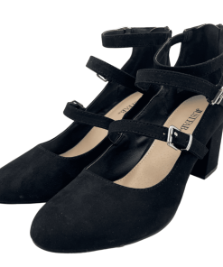 JustFab Women’s Heels / Marya / Black / 2.5″ Heel / Size 7