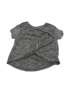 Design Lab Girl’s Grey Cropped T-shirt / Size Large