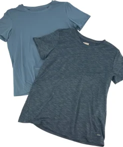 Mondetta Women’s 2 Pack of Blue Active Tees / Size XSmall