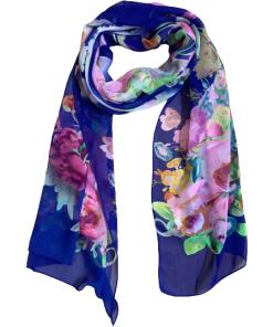 Women’s Fashion Scarf / Floral Print Pattern / Multicolour