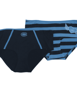 NHL Montreal Canadiens Women’s 2 Pack of Boycut Underwear / Blue / Various Sizes